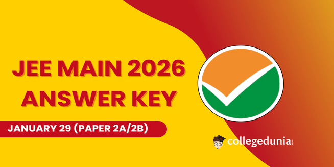 JEE Main 2026 January 29 Answer Key- Download PDF with Solutions